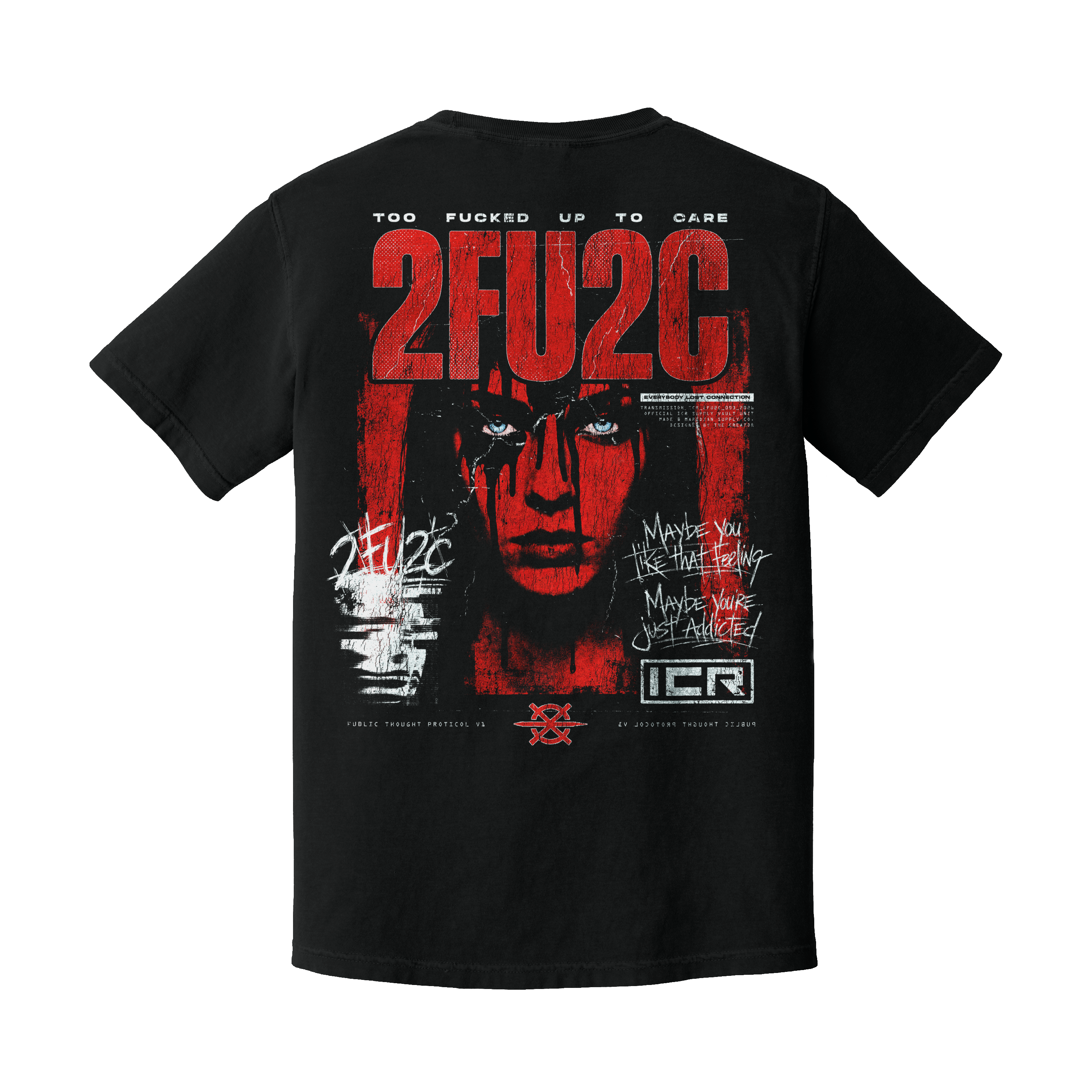2FU2C VIDEO GIRL TEE